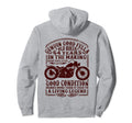 64 Years Old Biker Birthday Hoodie - Novelty Apparel for Adults - T-Shirt, Sweatshirt, Hoodie