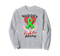 Nobody Fights Alone Mental Health Sweatshirt - Streetwear Style Men Women - T-Shirt, Sweatshirt, Hoodie