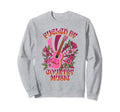 Groovy Western Rodeo Guitar Sweatshirt - Custom Art Print for Adults - T-Shirt, Sweatshirt, Hoodie