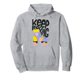 Keep Roller Skating Rolling Funny Keep Hoodie - Trendy Graphic Men Women - T-Shirt, Sweatshirt, Hoodie