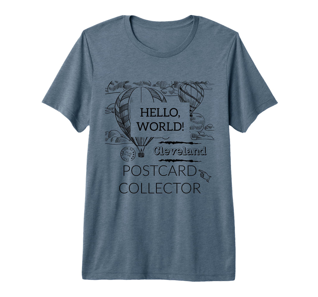Postcard Collector Deltiologist T-Shirt - Casual Everyday Wear Unisex - T-Shirt, Sweatshirt, Hoodie