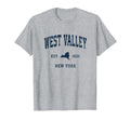 West Valley New York Ny Athletic T-Shirt - Casual Everyday Wear Men Women - T-Shirt, Sweatshirt, Hoodie