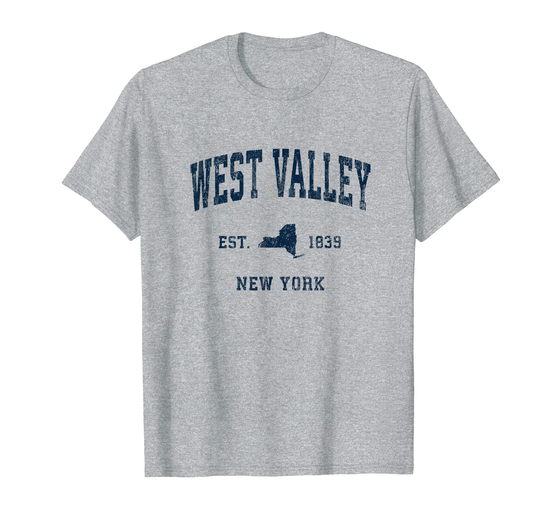 West Valley New York Ny Athletic T-Shirt - Casual Everyday Wear Men Women - T-Shirt, Sweatshirt, Hoodie