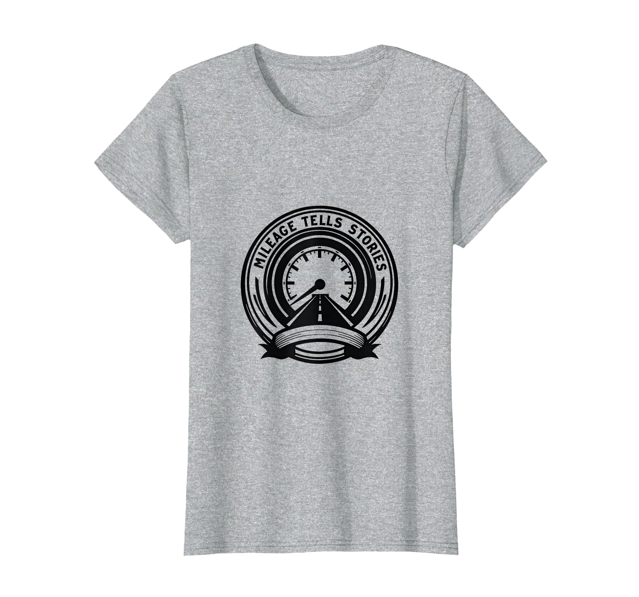Mileage Tells Stories Car Enthusiast T-Shirt - Unique Graphic Unisex - T-Shirt, Sweatshirt, Hoodie