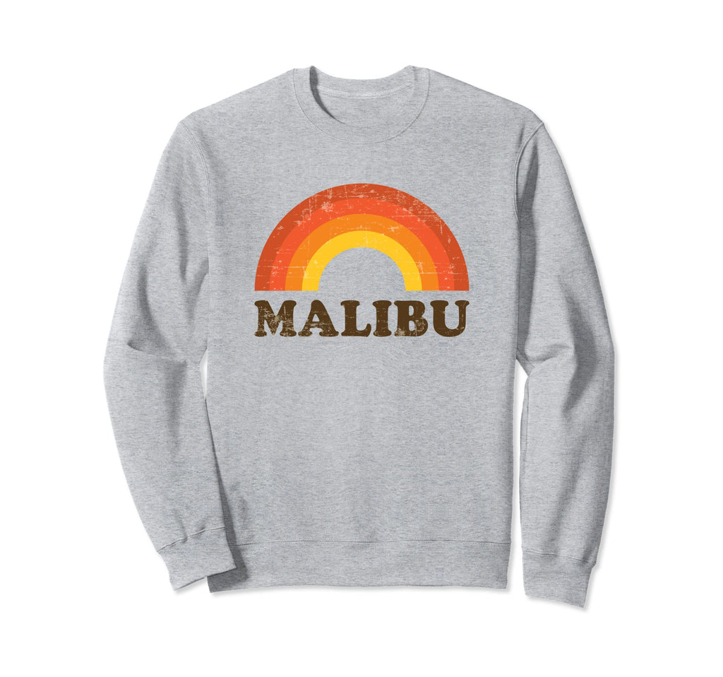 Malibu Rainbow Souvenir 60S 70S Sweatshirt - Graphic Print Unisex - T-Shirt, Sweatshirt, Hoodie