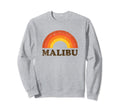 Malibu Rainbow Souvenir 60S 70S Sweatshirt - Graphic Print Unisex - T-Shirt, Sweatshirt, Hoodie