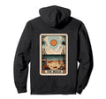 Beach Waves Scene Tarot Card Hoodie - Aesthetic Graphic Unisex - T-Shirt, Sweatshirt, Hoodie