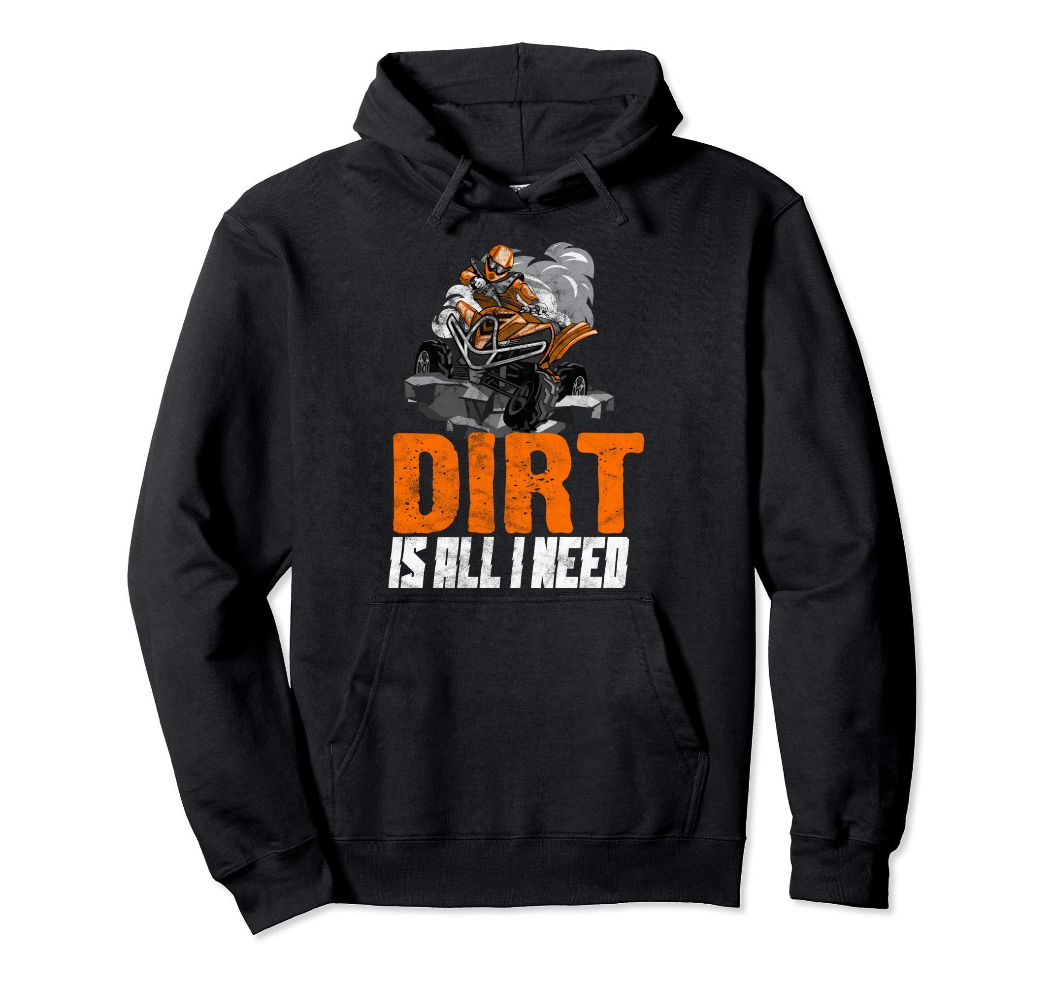 Quad Bikes Brap Racing Four Wheeler Hoodie - Fun Novelty Design Men Women - T-Shirt, Sweatshirt, Hoodie