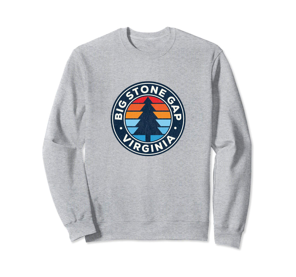 Big Stone Gap Virginia Va 70S Sweatshirt - Custom Art Print Men Women - T-Shirt, Sweatshirt, Hoodie