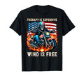 Therapy Is Expensive Wind Is Free T-Shirt - Aesthetic Graphic Unisex - T-Shirt, Sweatshirt, Hoodie