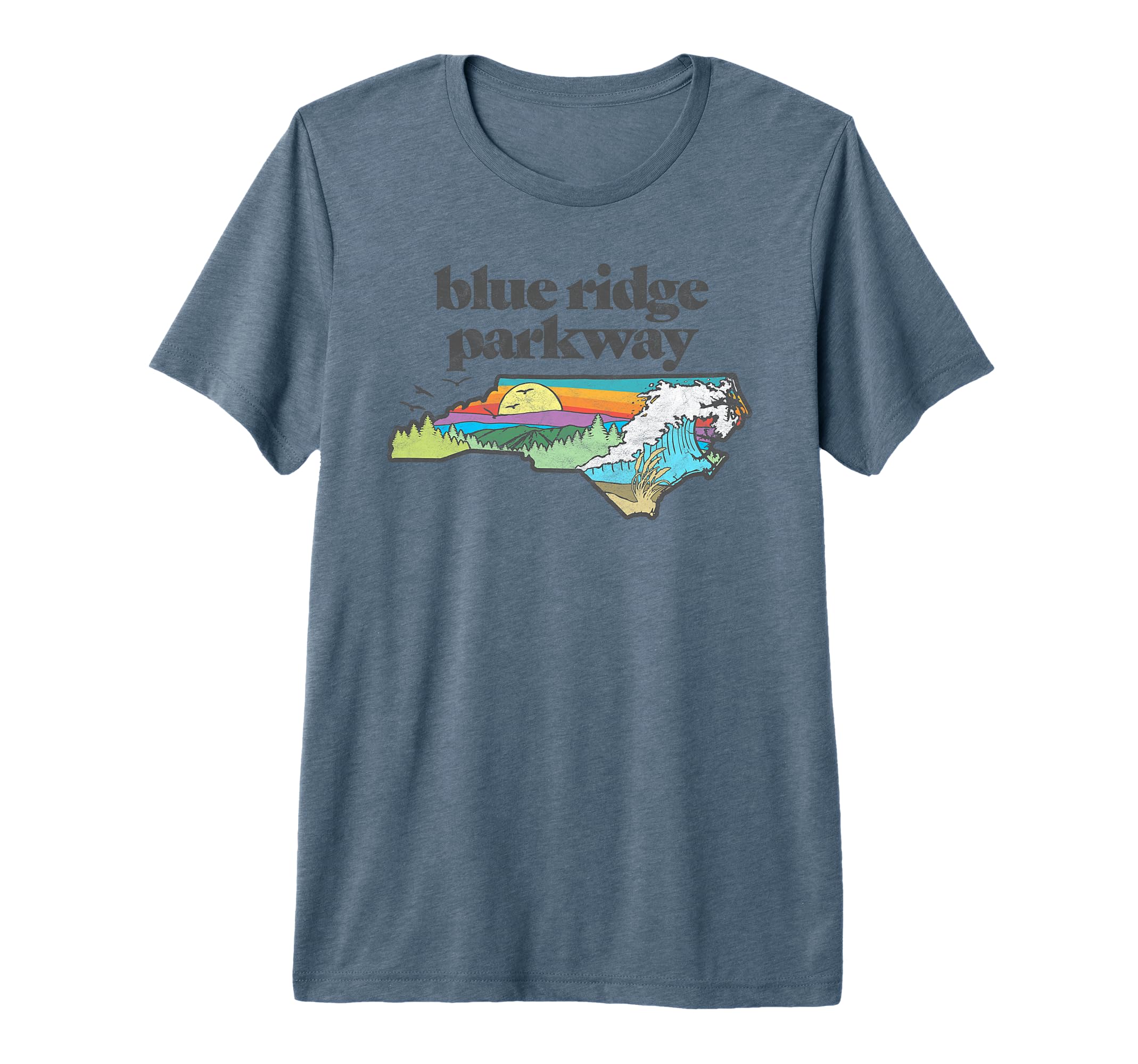 Blue Ridge Parkway North Carolina Nature T-Shirt - Graphic Print Unisex - T-Shirt, Sweatshirt, Hoodie