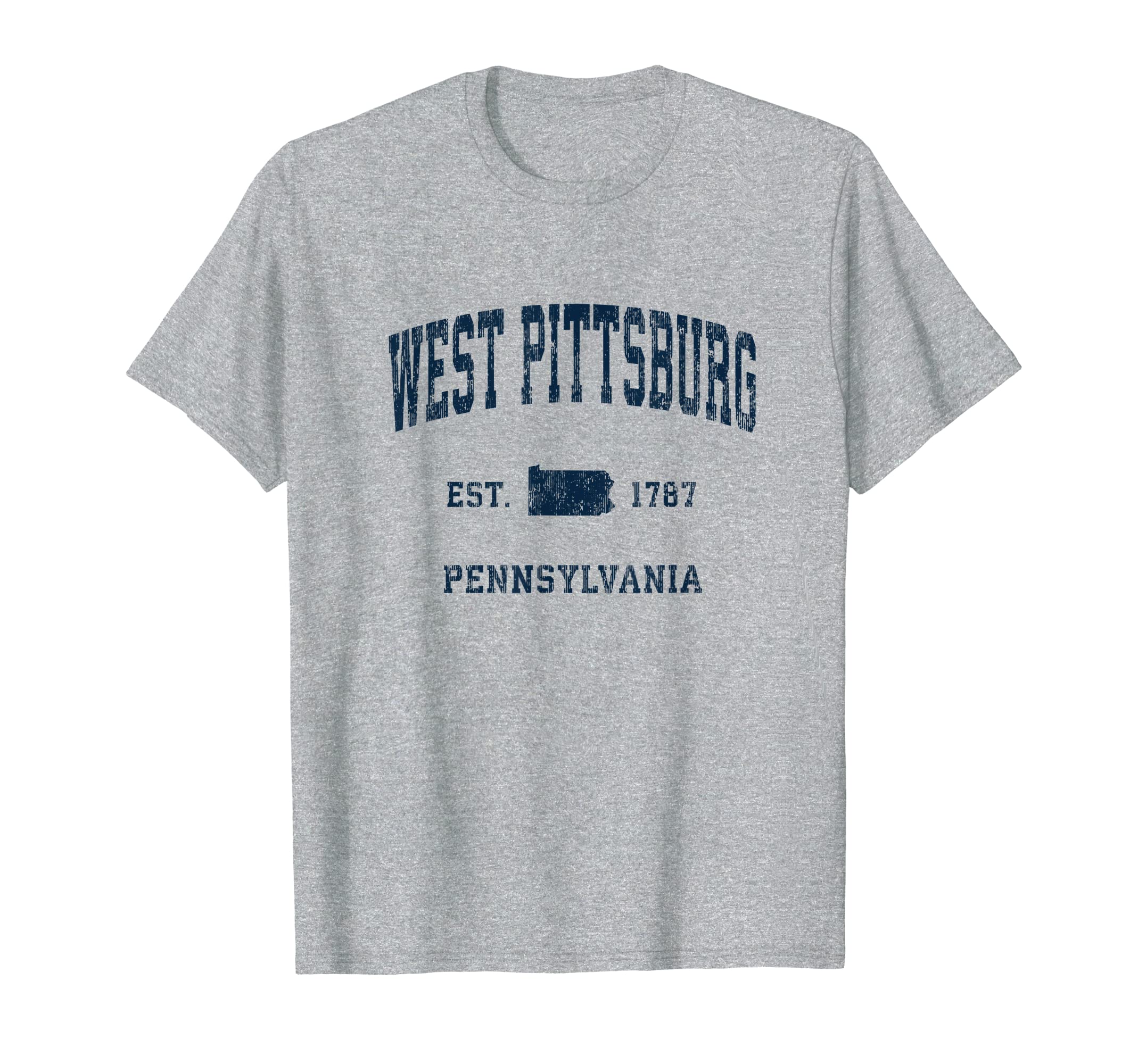 West Pittsburg Pennsylvania Pa T-Shirt - Streetwear Style for Adults - T-Shirt, Sweatshirt, Hoodie