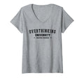 Womens Overthinking University Funny T-Shirt - Casual Everyday Wear Unisex - T-Shirt, Sweatshirt, Hoodie