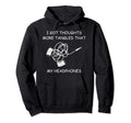 Tangled Headphones Overthinker Hoodie - Trendy Graphic for Adults - T-Shirt, Sweatshirt, Hoodie