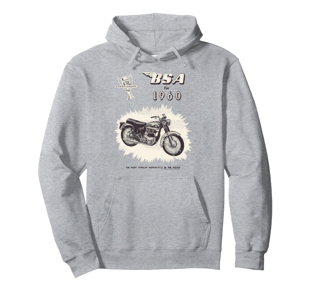1960 Big Valve Super Rocket Motorcycle Ad Hoodie - Unique Graphic Men Women - T-Shirt, Sweatshirt, Hoodie