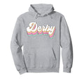 Derby Roller Skate 80S Pastel Hoodie - Fun Novelty Design for Adults - T-Shirt, Sweatshirt, Hoodie