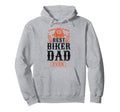 Motorcycle Biker Dad Best Biker Dad Ever Hoodie - Graphic Print Unisex - T-Shirt, Sweatshirt, Hoodie