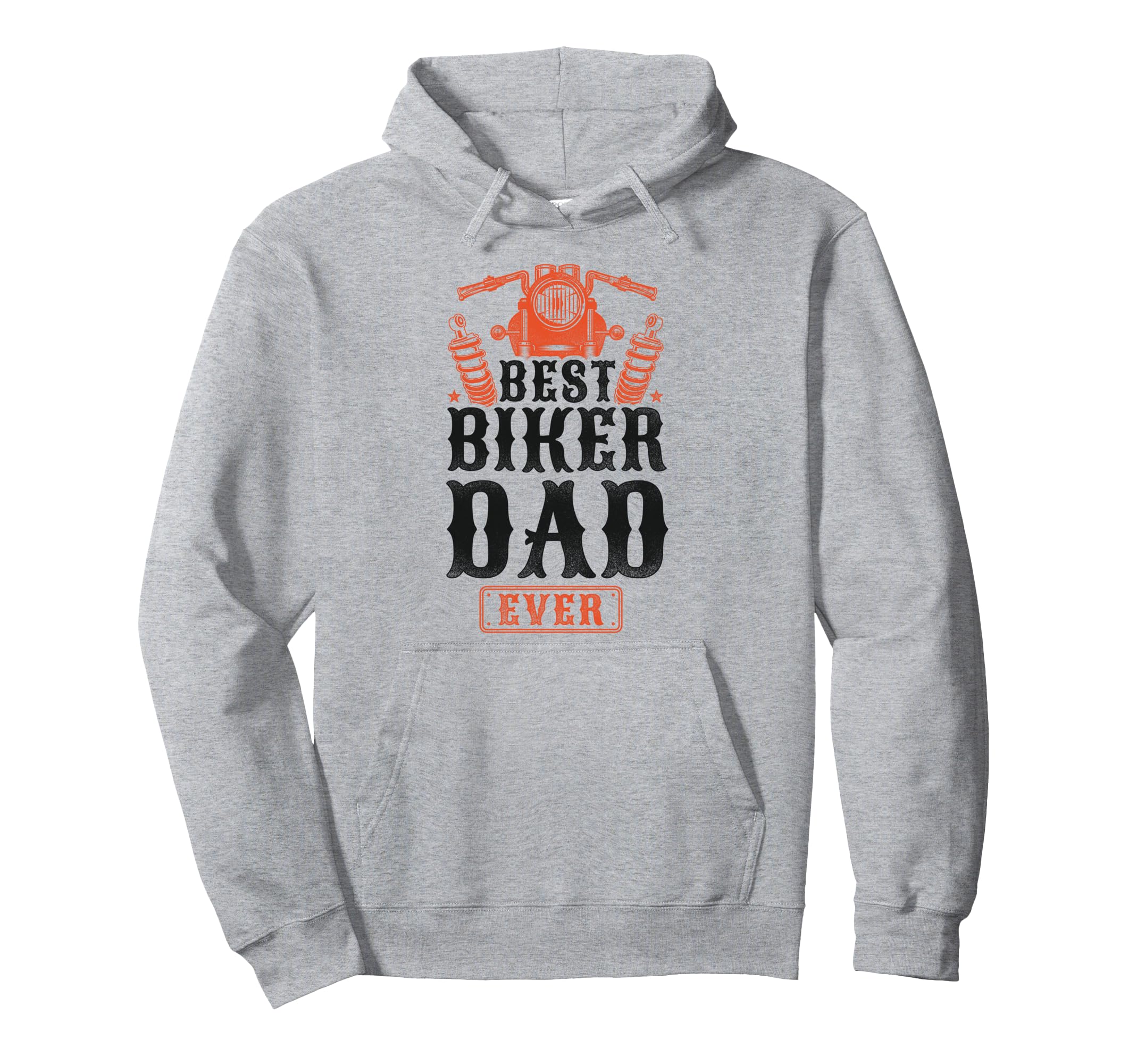 Motorcycle Biker Dad Best Biker Dad Ever Hoodie - Graphic Print Unisex - T-Shirt, Sweatshirt, Hoodie