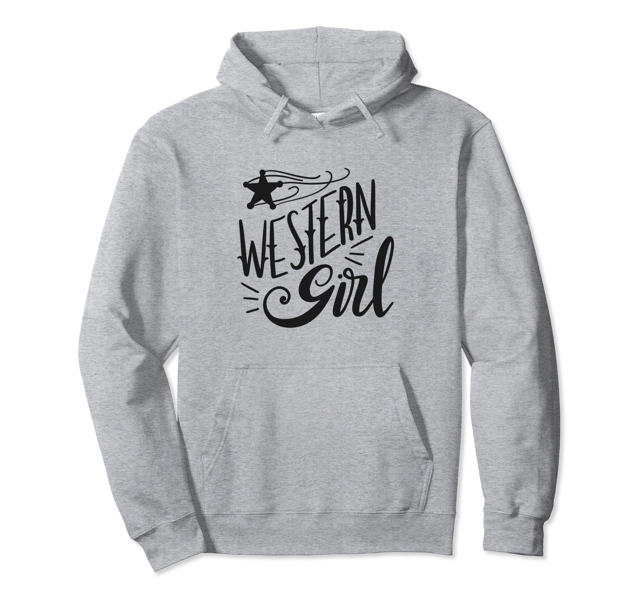 Western Cowboy Rodeo Cowgirl Hoodie - Fun Novelty Design Men Women - T-Shirt, Sweatshirt, Hoodie