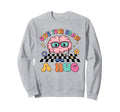 Groovy Give Your Brain Hug Sweatshirt - Minimalist Print for Adults - T-Shirt, Sweatshirt, Hoodie