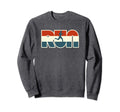 Run Red White Blue Typography Runner Sweatshirt - Unique Graphic Men Women - T-Shirt, Sweatshirt, Hoodie