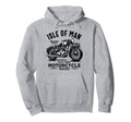 Isle Tt Races Motorcycle Hoodie - Fun Novelty Design for Adults - T-Shirt, Sweatshirt, Hoodie