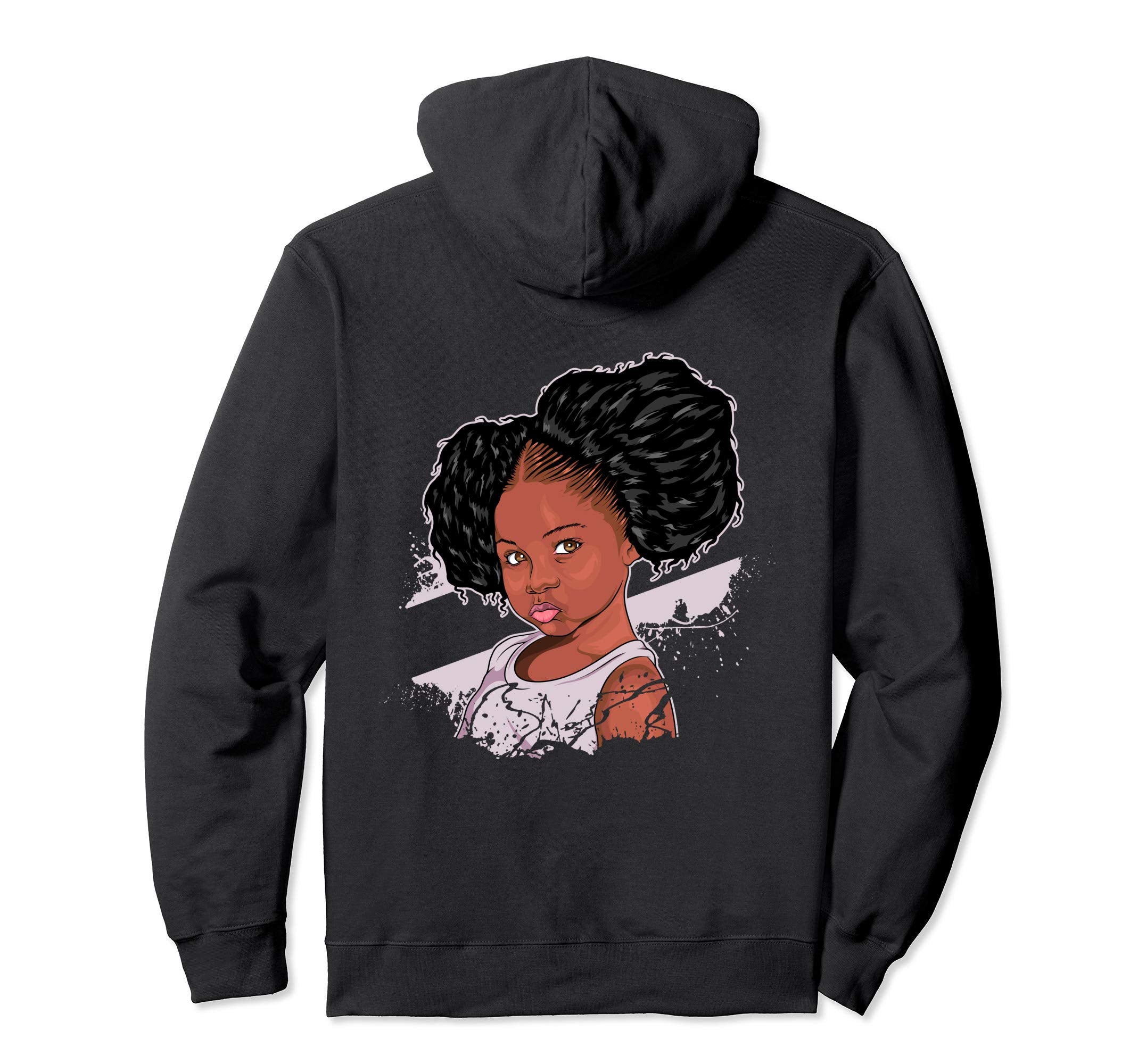 Afro Puffs Black Princess Gift Diva Hoodie - Aesthetic Graphic for Adults - T-Shirt, Sweatshirt, Hoodie