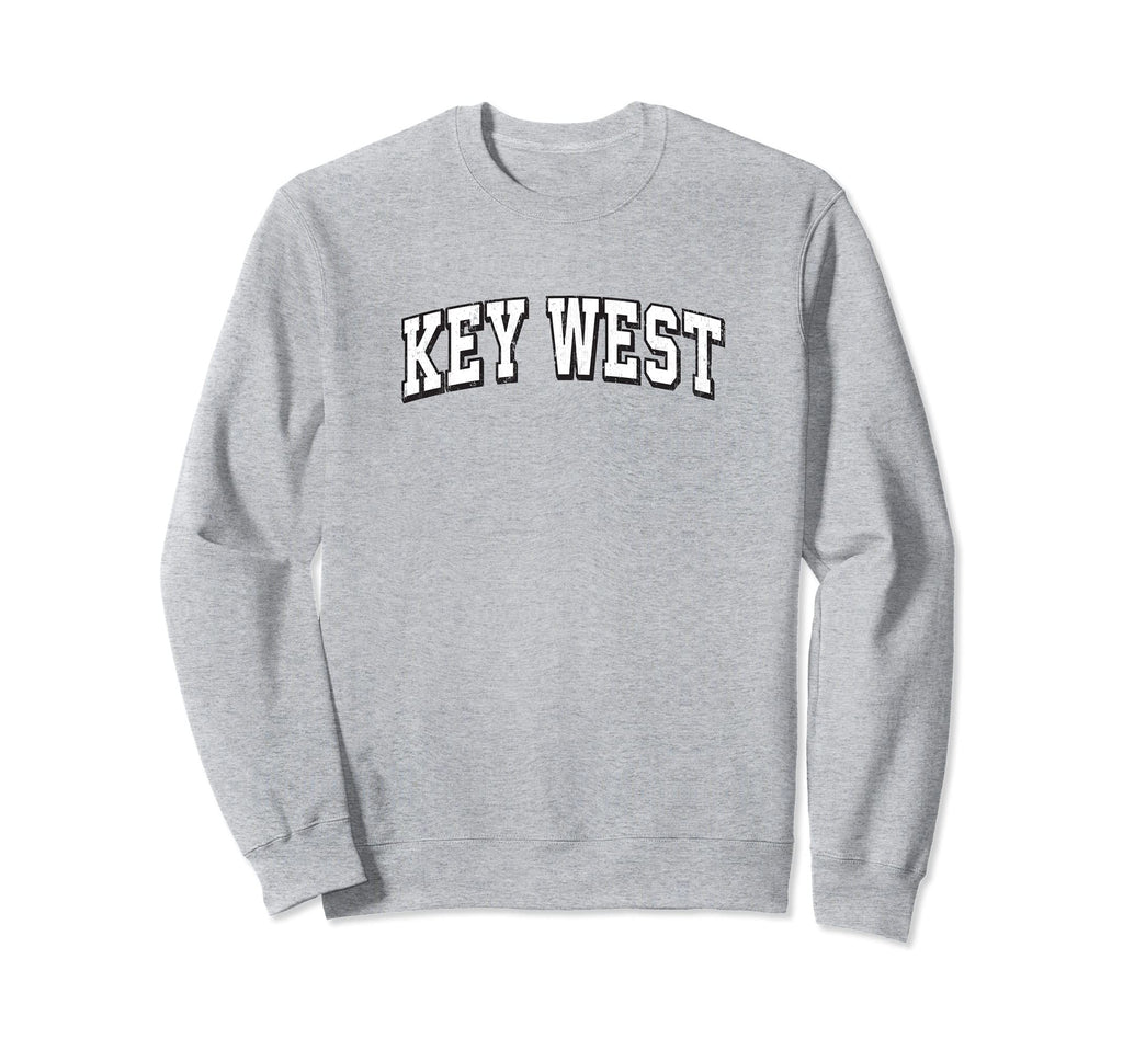 Key West Florida Athletic Sports B W Sweatshirt - Unique Graphic Unisex - T-Shirt, Sweatshirt, Hoodie
