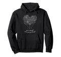 Grow Through What You Go Through Mental Hoodie - Aesthetic Graphic Unisex - T-Shirt, Sweatshirt, Hoodie