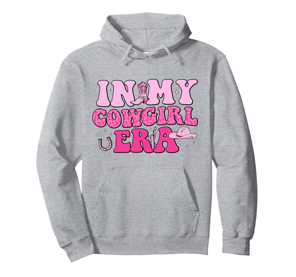 Groovy My Cowgirl Era Western Rodeo Hoodie - Unique Graphic Men Women - T-Shirt, Sweatshirt, Hoodie