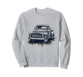 Truck Old School American Pickup Sweatshirt - Unique Graphic for Adults - T-Shirt, Sweatshirt, Hoodie