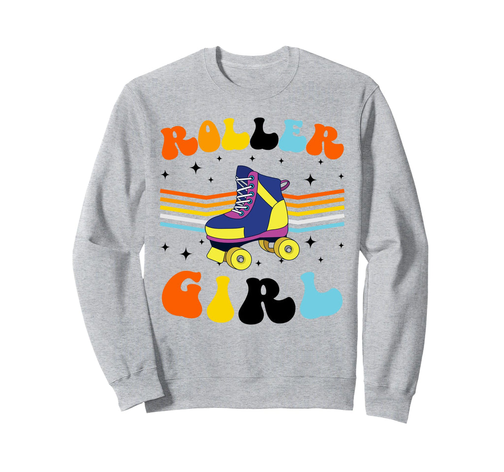 Rollerskating Roller Skate Roller Sweatshirt - Aesthetic Graphic Unisex - T-Shirt, Sweatshirt, Hoodie