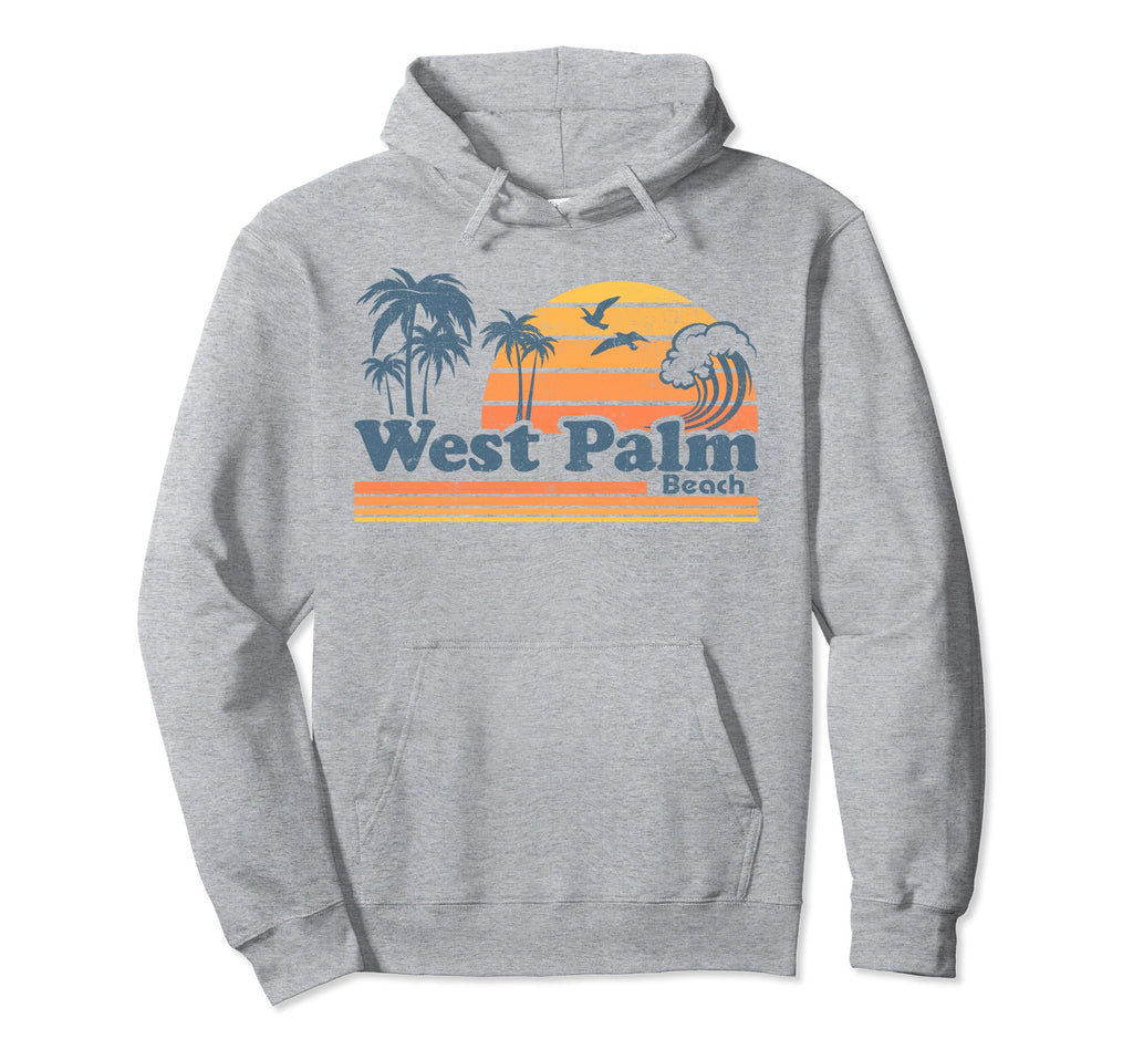 West Palm Florida Beach Spring Break Hoodie - Novelty Apparel for Adults - T-Shirt, Sweatshirt, Hoodie