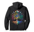 Boho Life Tree Phases Moon Bohemian Hoodie - Unique Graphic for Adults - T-Shirt, Sweatshirt, Hoodie