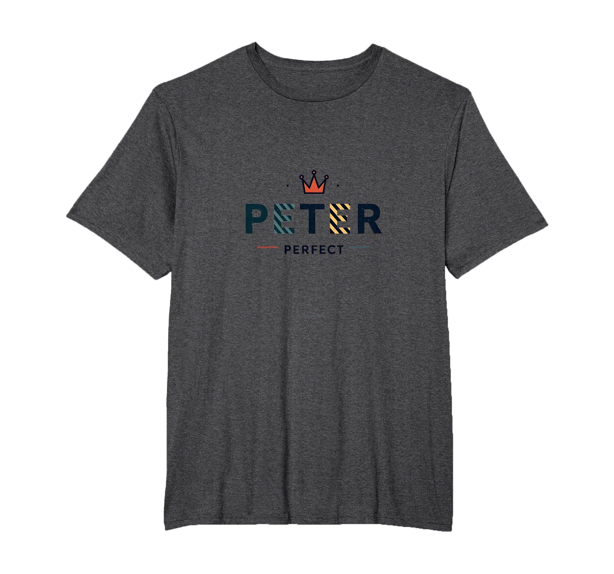 Peter Peter Royal Crown Typography Art T-Shirt - Minimalist Print Unisex - T-Shirt, Sweatshirt, Hoodie