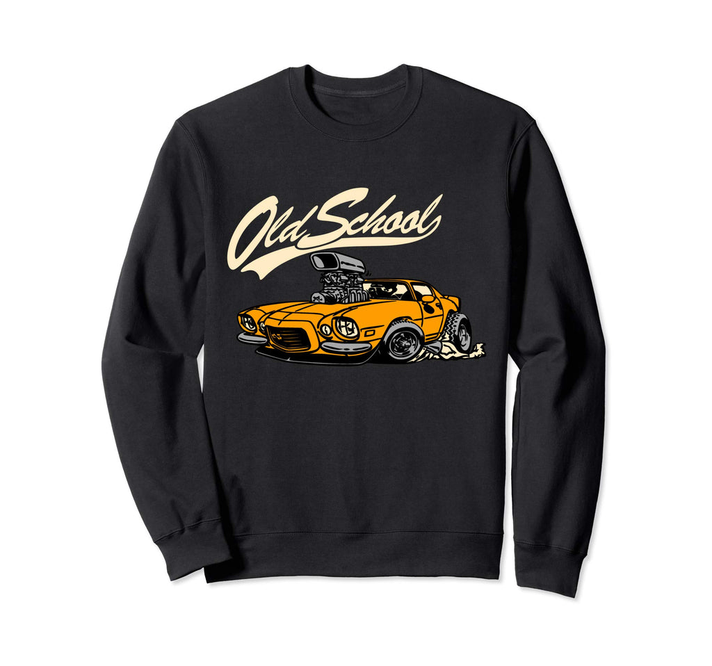 Old School Auto Racing Car Sweatshirt - Streetwear Style for Adults - T-Shirt, Sweatshirt, Hoodie