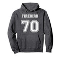 Jersey Firebird 70 1970 Love Old School Hoodie - Graphic Print for Adults - T-Shirt, Sweatshirt, Hoodie