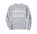 Crazy Anti Social Sorcerer College Sweatshirt - Streetwear Style Men Women - T-Shirt, Sweatshirt, Hoodie