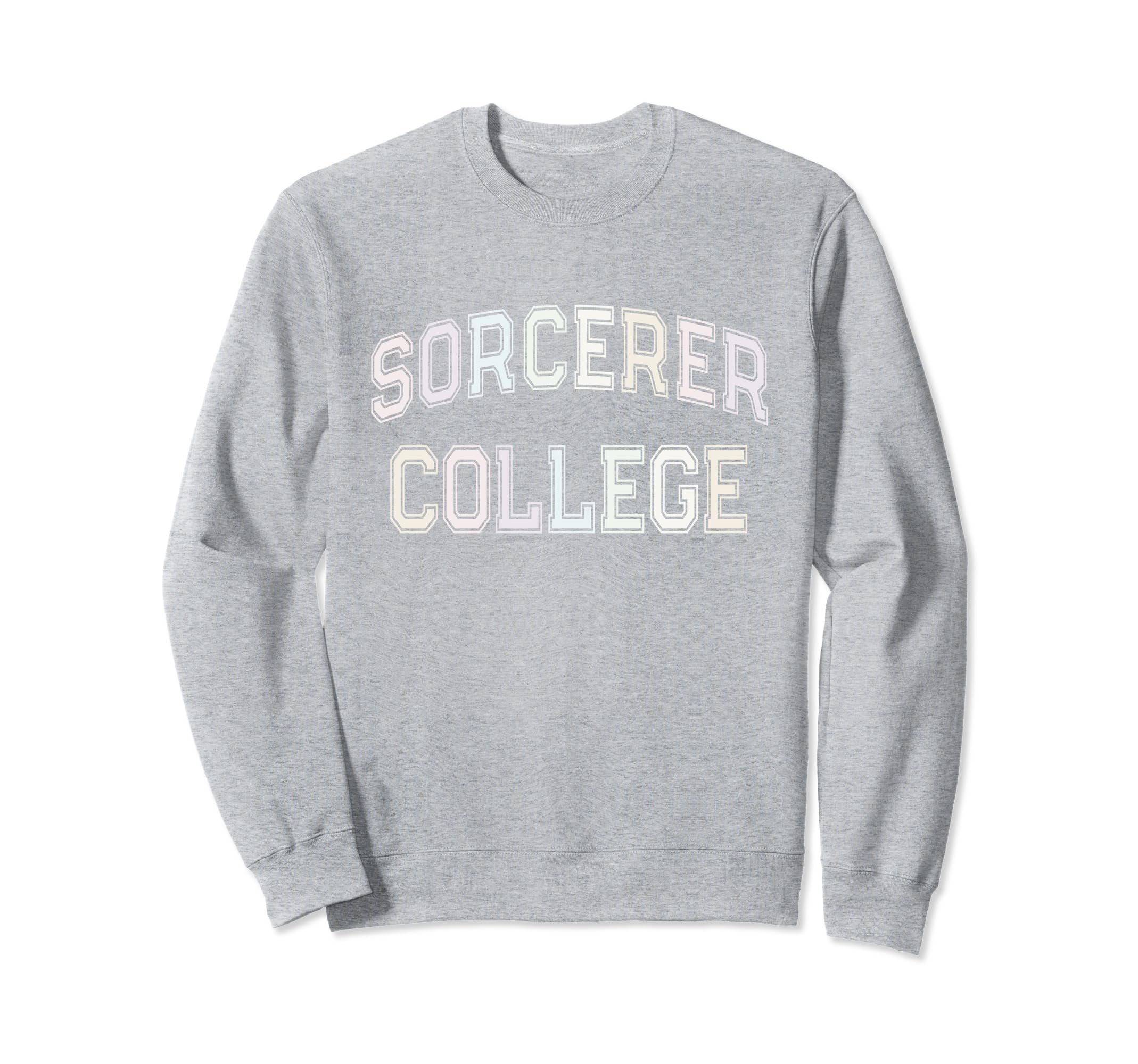 Crazy Anti Social Sorcerer College Sweatshirt - Streetwear Style Men Women - T-Shirt, Sweatshirt, Hoodie