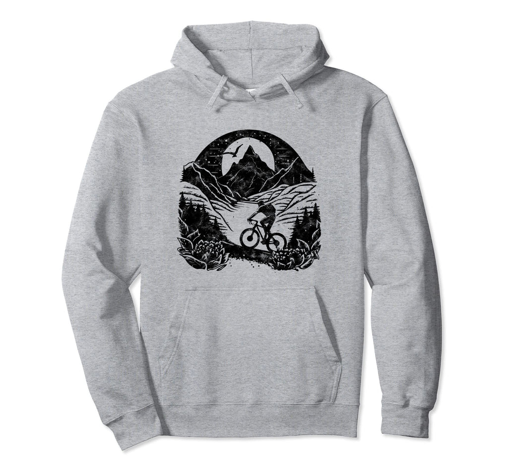 Mountain Bike Cycling Bicycle Race Ride Hoodie - Unique Graphic Men Women - T-Shirt, Sweatshirt, Hoodie