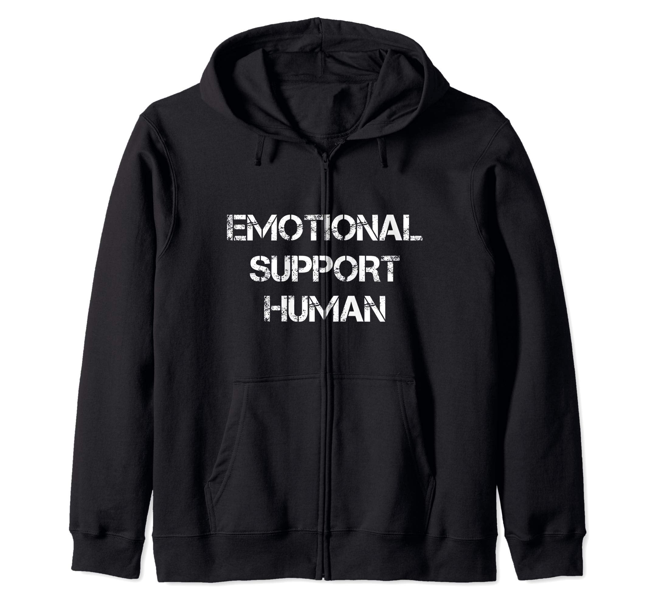 Emotional Support Human Co T-Shirt - Custom Art Print for Adults - T-Shirt, Sweatshirt, Hoodie