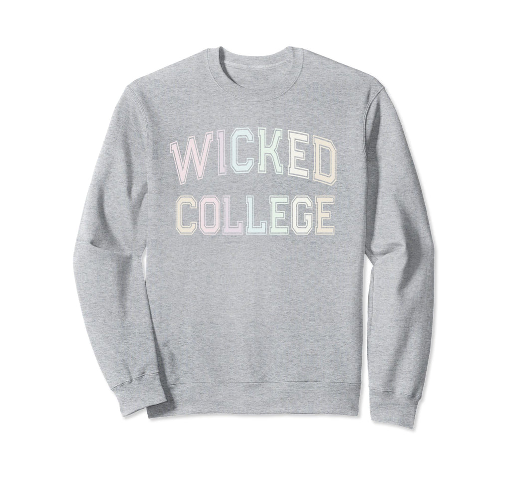Silly Antisocial Wicked College Sweatshirt - Aesthetic Graphic Men Women - T-Shirt, Sweatshirt, Hoodie