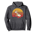 Distressed Roller Skate Sun Hoodie - Novelty Apparel Unisex - T-Shirt, Sweatshirt, Hoodie