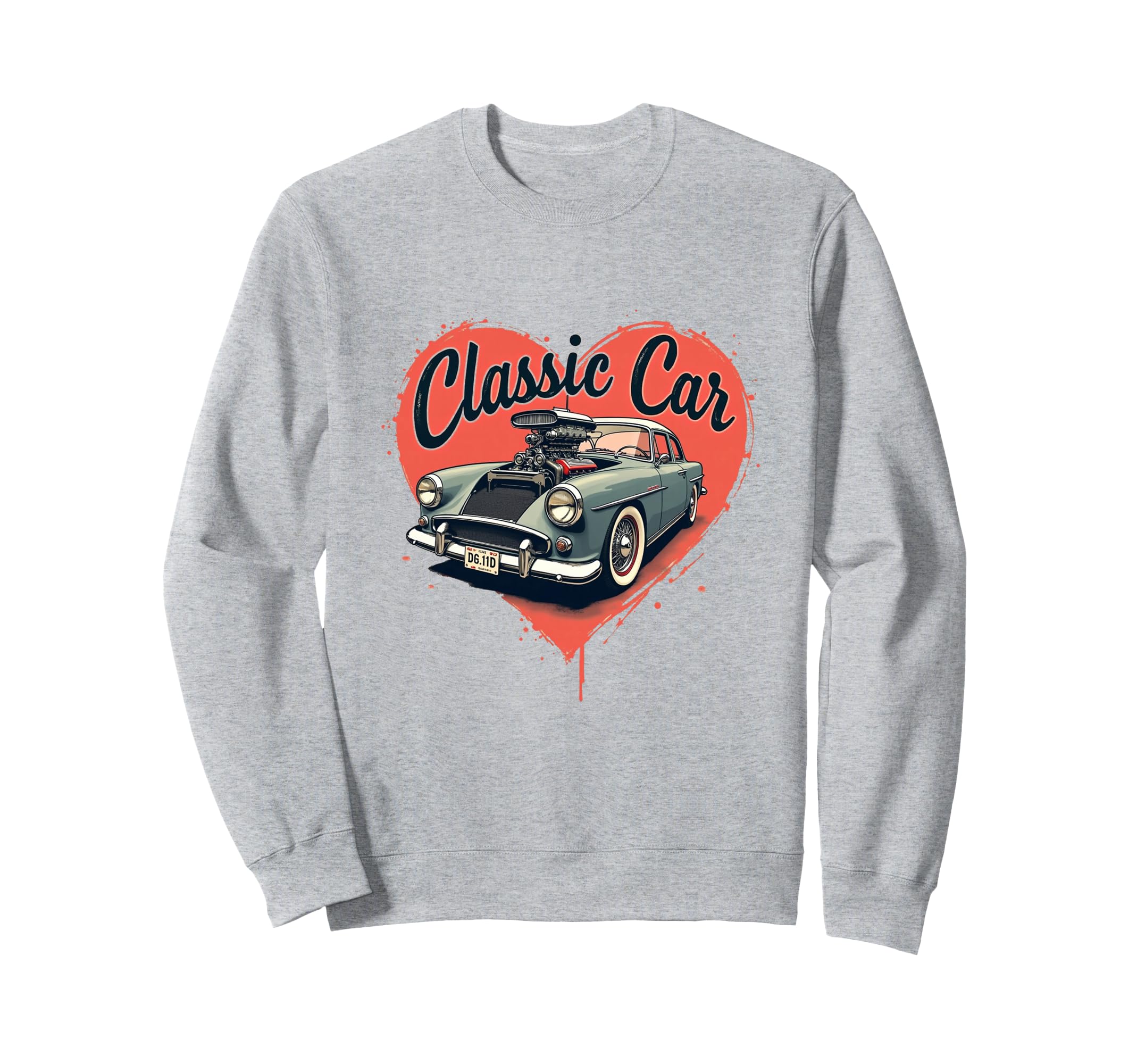 Car Sweatshirt - Custom Art Print for Adults - T-Shirt, Sweatshirt, Hoodie