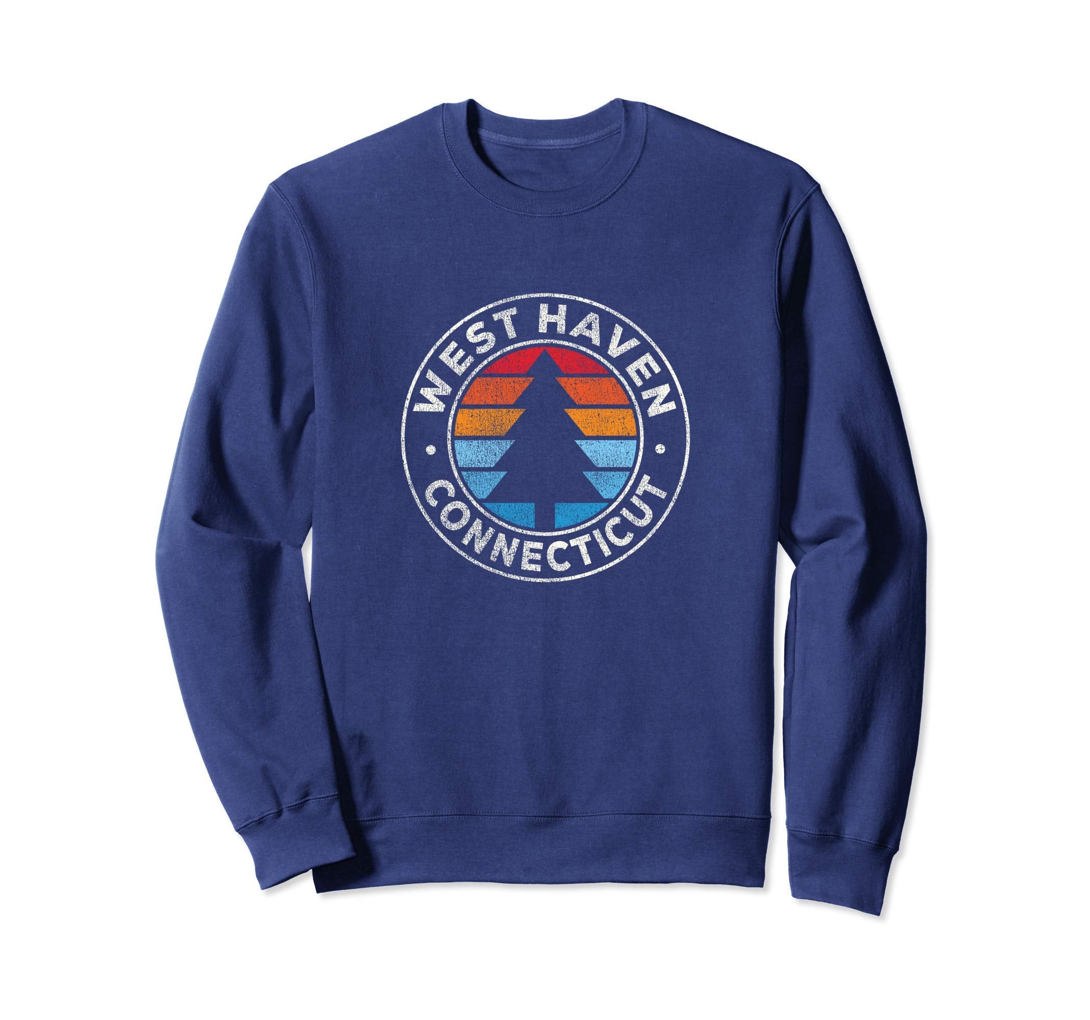 West Haven Connecticut Ct 70S Sweatshirt - Graphic Print Men Women - T-Shirt, Sweatshirt, Hoodie