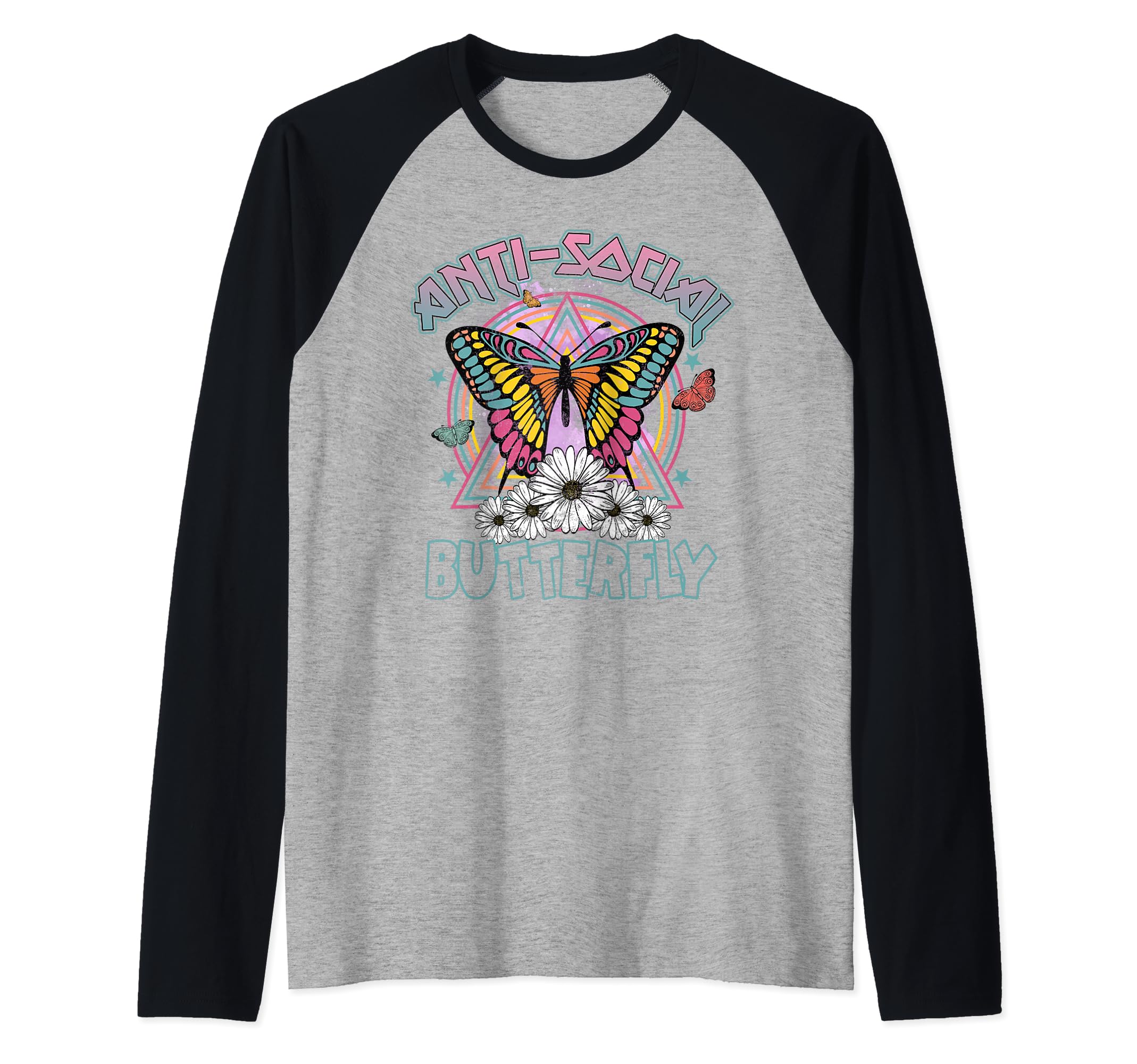 Funny Anti Social Butterfly Introvert T-Shirt - Streetwear Style Men Women - T-Shirt, Sweatshirt, Hoodie
