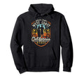 California Surfing West Coast Surf Hoodie - Unique Graphic Unisex - T-Shirt, Sweatshirt, Hoodie