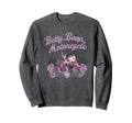 Betty Boop Purple Motorcycle Sweatshirt - Casual Everyday Wear for Adults - T-Shirt, Sweatshirt, Hoodie
