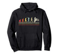 Evolution Motorcycle Hoodie - Fun Novelty Design Unisex - T-Shirt, Sweatshirt, Hoodie