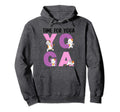 Cat Yoga Poses Practicing Mindfulness Hoodie - Aesthetic Graphic Men Women - T-Shirt, Sweatshirt, Hoodie